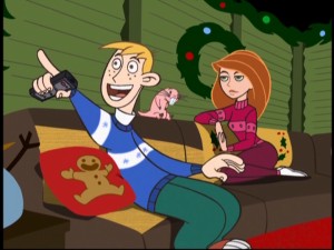Ron is excited to watch TV now that the Zoogs are gone.