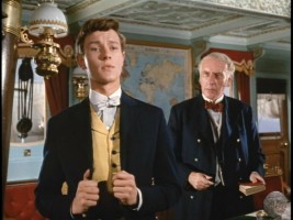 John talks to his father Lord Grenarvan in the hopes of helping out the Grant children.