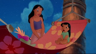 Lilo is bummed (what a surprise) at the prospect of her extraterrestrial friends leaving Hawaii.